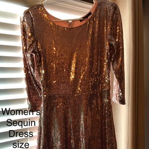 Women’s Sequin Dress, size small
